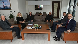 LAPSEKİ BELEDİYESİNE ÖNEMLİ ZİYARET