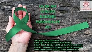 OCAK AYI RAHİM AĞZI (SERVİKS) KANSERİ FARKINDALIK AYI 