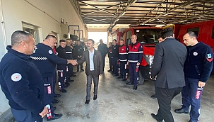 VALİ AKTAŞ' TAN 112 ACİL ÇAĞRI MERKEZİ VE HASTANELERE ZİYARET