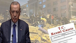 10 İLİ KAPSAYAN 3 AYLIK OHAL KARARI RESMİ GAZETE'DE