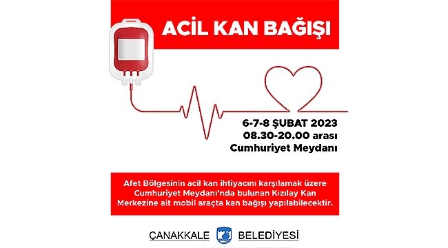 ACİL KAN BAĞIŞI