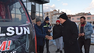 "BİR ARACIMIZI DAHA DUALARLA UĞURLADIK"