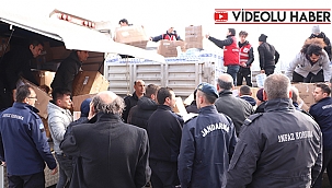 ÇANAKKALE'DE DEPREMZEDELERE YARDIM SEFERBERLİĞİ