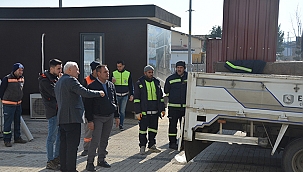 "DEPREM BÖLGESİNE 13. ARACIMIZI UĞURLADIK" 