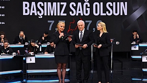 "TÜRKİYE TEK YÜREK" KAMPANYASINDA TOPLANAN BAĞIŞ 115 MİLYAR LİRAYI AŞTI