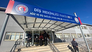 VALİ AKTAŞ, ÇOMÜ DİŞ HEKİMLİĞİ FAKÜLTESİNİ ZİYARET ETTİ