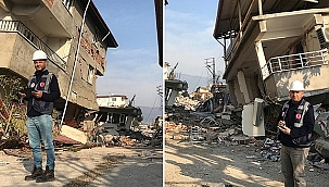 YAPI İŞLERİ VE TEKNİK DAİRE BAŞKANLIĞI, HASAR TESPİT ÇALIŞMALARINA DESTEK VERİYOR