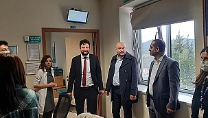 AYVACIK DEVLET HASTANESİ İNCELENDİ