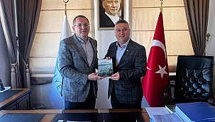 BAŞKAN MESUT BAYRAM'DAN BAŞKAN ERGİN'E ZİYARET