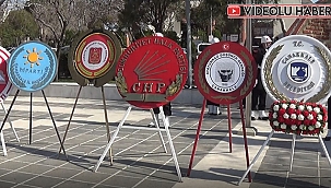 ÇANAKKALE DENİZ ZAFERİNİN 108. YIL KUTLAMALARI KAPSAMINDA ALTERNATİF ÇELENK