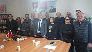 CHP'Lİ GÜNEŞHAN ZİYARETLERİNİ SÜRDÜRÜYOR