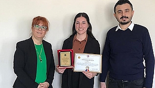 ÇOMÜ ÖĞRENCİSİNİN ÇALIŞMASI EN İYİ BİLDİRİ SEÇİLDİ