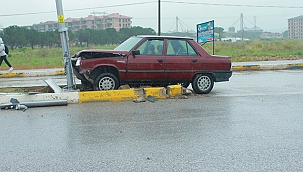 BİGA'DA TRAFİK KAZASI!