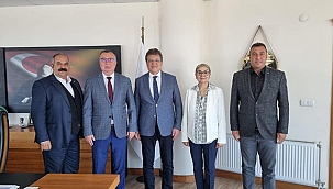 EDREMİT BELEDİYE BAŞKANINDAN KEPEZ BELEDİYESİNE ZİYARET