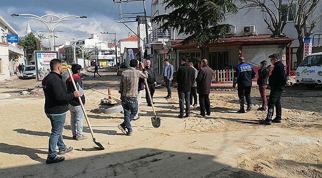 GEYİKLİ'DE ÇALIŞMALAR SON SÜRAT