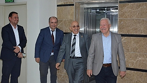 REKTÖRDEN BAŞKAN YILMAZ'A ZİYARET