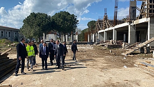 VALİ AKTAŞ, OKULLARDA İNCELEMELERDE BULUNDU