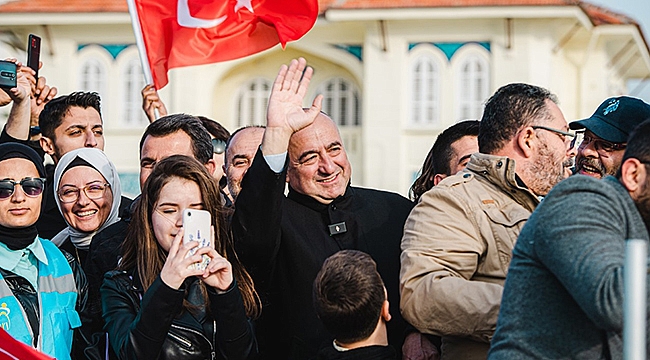 "ATATÜRK'ÜN HAYALİNE, ERDOĞAN'LA ULAŞIYORUZ"