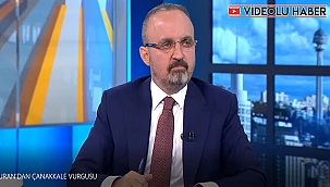 TURAN'DAN ÇANAKKALE VURGUSU