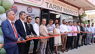 BAYRAMİÇ'TE TARIM MARKET AÇILDI