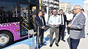 ÇANAKKALE BELEDİYESİ TOPLU TAŞIMA FİLOSUNA İKİ YENİ ARAÇ DAHA EKLEDİ