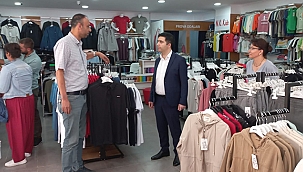 KAYMAKAM TAŞ'TAN ESNAF ZİYARETİ