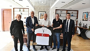 TÜFAD HEYETİNDEN BAŞKAN GÖKHAN'A ZİYARET