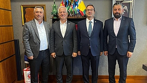 BAŞKAN BAYRAM'DAN ÇANAKKALE MİLLETVEKİLLERİNE ZİYARET