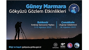 GÖKYÜZÜ GÖZLEMLENECEK