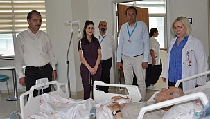 HASTALARA ACİL ŞİFALAR DİLEDİ