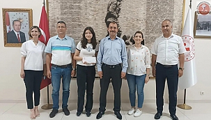 LGS BİRİNCİSİ ELİF ECE'DEN DOLU'YA ZİYARET