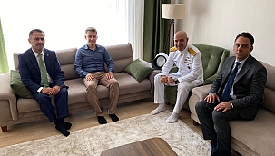 VALİ AKTAŞ' TAN 15 TEMMUZ GAZİSİ MESUT KARAMAN'A ZİYARET