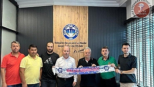BİGASPOR YÖNETİMİNDEN BTB'YE ZİYARET
