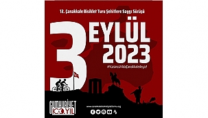 BİSİKLETLERİ ŞEHİTLER İÇİN SÜRECEKLER