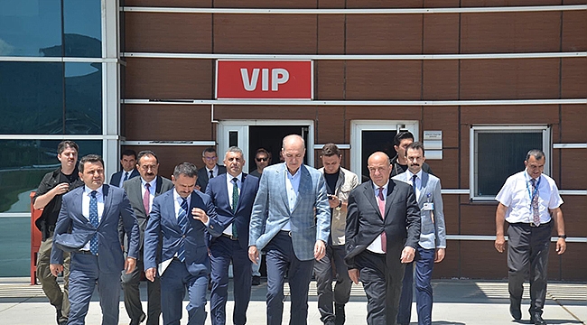 "BÜYÜK MUTLULUKLA KARŞILADIK"