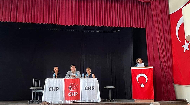 CHP'DE BOZCAADA İLÇE BAŞKANI BAHAR BAĞDIR OLDU