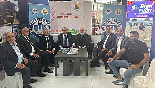 BAŞKAN SELÇUK SEMİZOĞLU BİGA FUARI AÇILIŞINA KATILDI