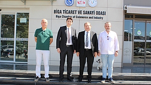 BAŞSAVCI DEMİR'DEN BİGA TSO'YA İADE-İ ZİYARET