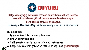 BAYRAMİÇ BARAJI ALARM VERİYOR