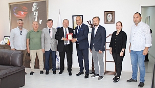 İLÇE MİLLİ EĞİTİM MÜDÜRÜ'NDEN BİGA TSO'YA ZİYARET