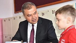 "İLK DERSİN HEYECANINI PAYLAŞTIK"