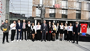 ATATÜRK HEYKELİNİN AÇILIŞI GERÇEKLEŞTİ