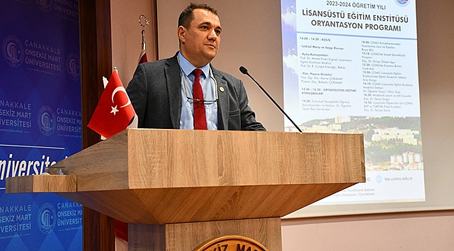 ÇOMÜ LİSANSÜSTÜ ORYANTASYON PROGRAMI GERÇEKLEŞTİRİLDİ