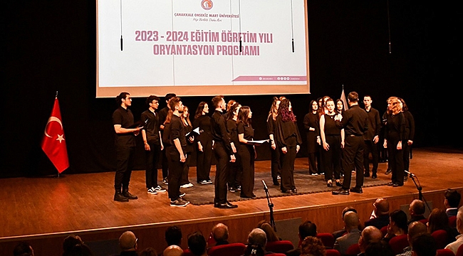 ÇOMÜ ORYANTASYON PROGRAMI GERÇEKLEŞTİRİLDİ