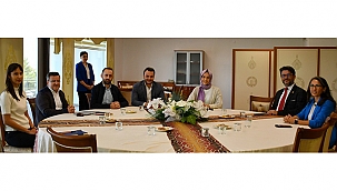 ÇOMÜ VE UEDAŞ ARASINDA SOSYAL SORUMLULUK PROJELERİ İŞ BİRLİĞİ TOPLANTISI GERÇEKLEŞTİRİLDİ