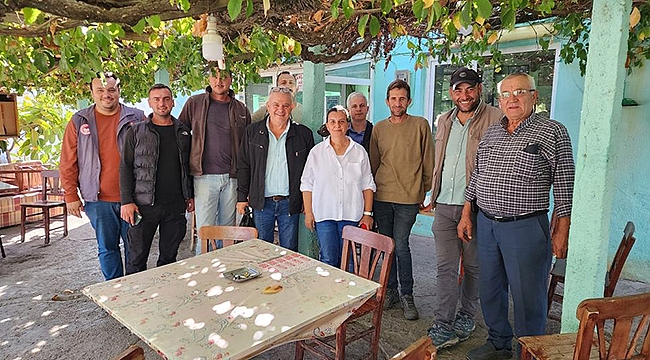 İL MÜDÜRÜ TÜRKASLAN ÜRETİCİLERLE SAHADA