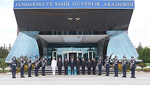 TURAN, JANDARMA VE SAHİL GÜVENLİK AKADEMİSİNİ ZİYARET ETTİ