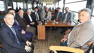 BAŞKAN EYÜP YILMAZ GİRİŞİMCİLER İLE BULUŞTU