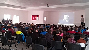 ÇAN'DA İLKOKUL ÖĞRENCİLERİNE AĞIZ VE DİŞ SAĞLIĞI EĞİTİMİ