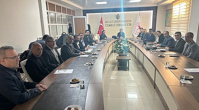 ÇELTİK KOMİSYONU TOPLANTISI VALİ AKTAŞ BAŞKANLIĞINDA GERÇEKLEŞTİRİLDİ